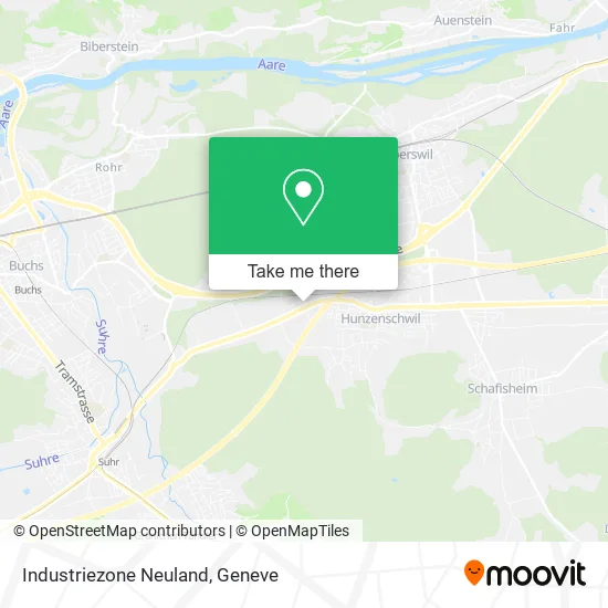 Industriezone Neuland map