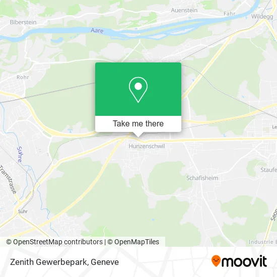 Zenith Gewerbepark map