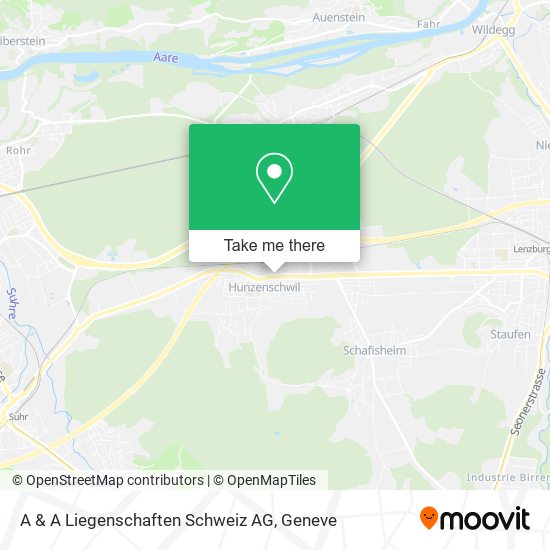 A & A Liegenschaften Schweiz AG map