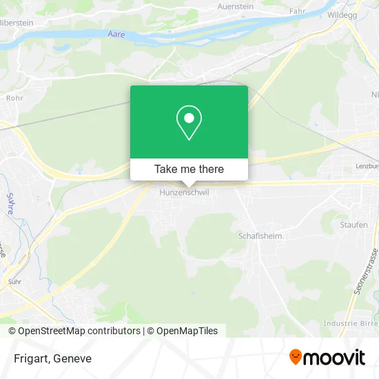 Frigart map