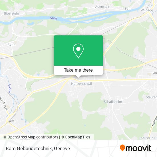 Bam Gebäudetechnik map