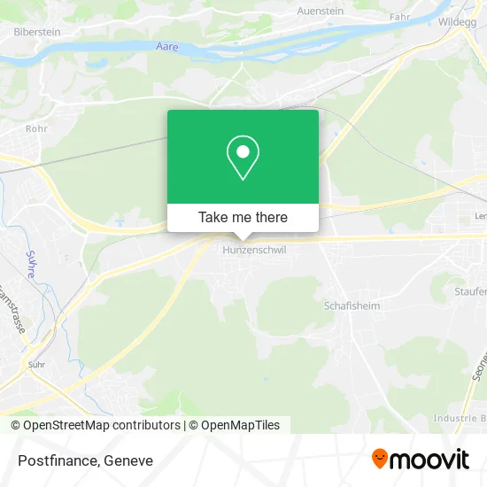 Postfinance map
