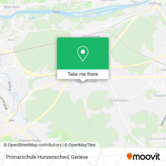 Primarschule Hunzenschwil map