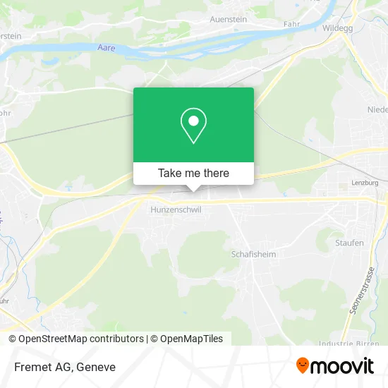Fremet AG map
