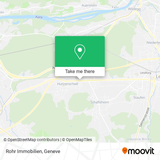 Rohr Immobilien map