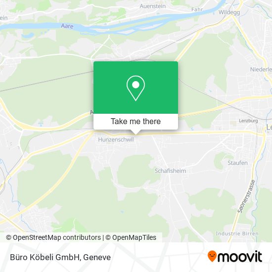 Büro Köbeli GmbH map