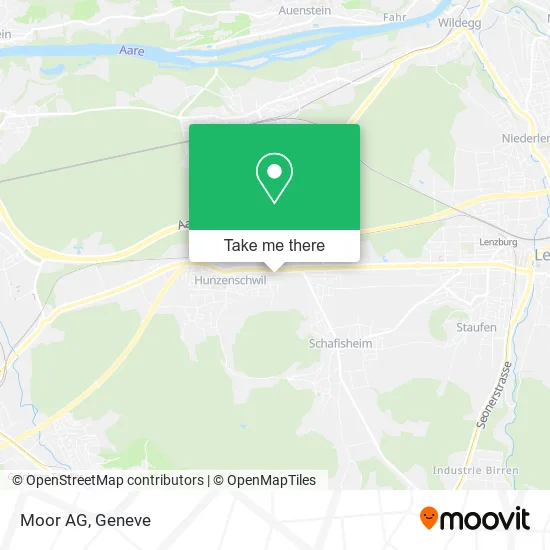 Moor AG map