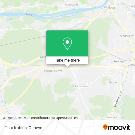 Thai-Imbiss map