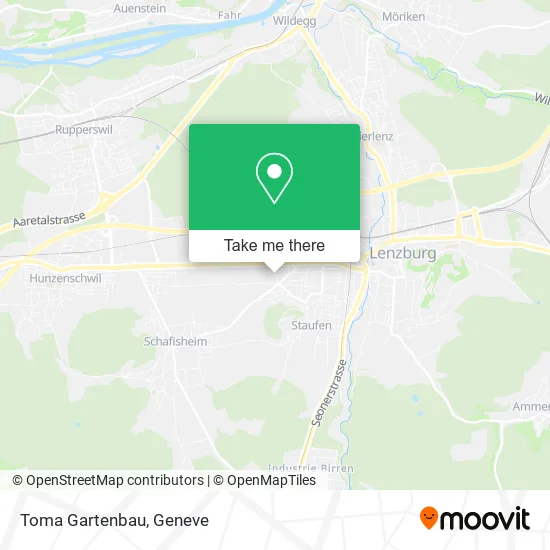 Toma Gartenbau map