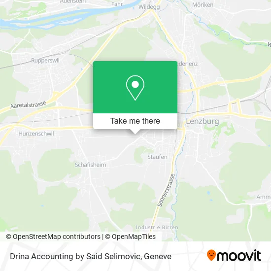 Drina Accounting by Said Selimovic map