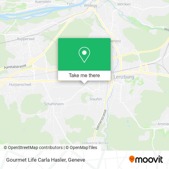 Gourmet Life Carla Hasler map