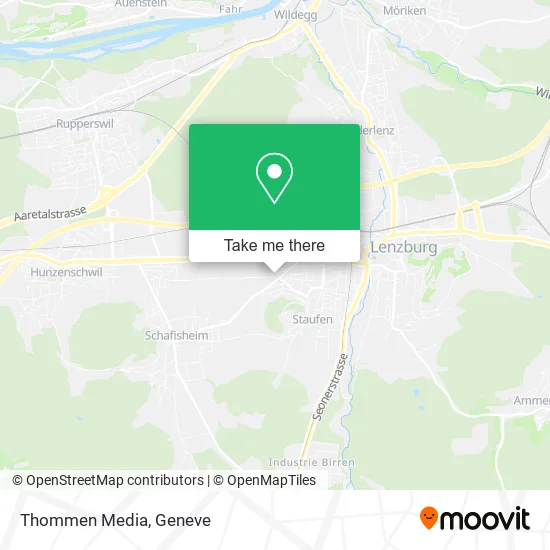 Thommen Media map
