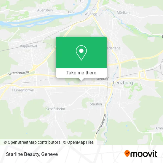 Starline Beauty map