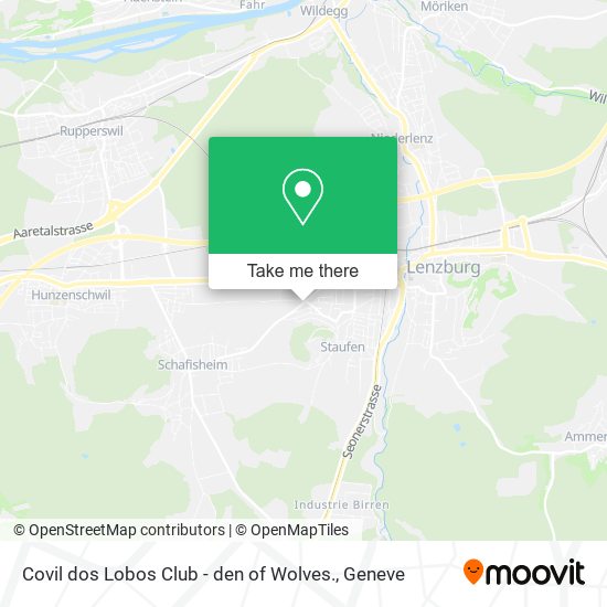 Covil dos Lobos Club - den of Wolves. map