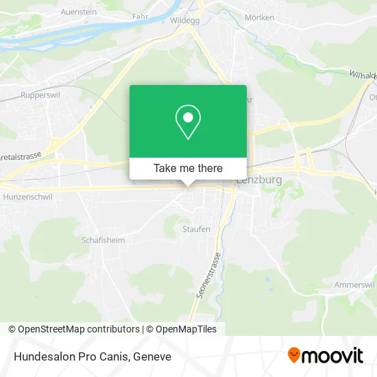 Hundesalon Pro Canis map