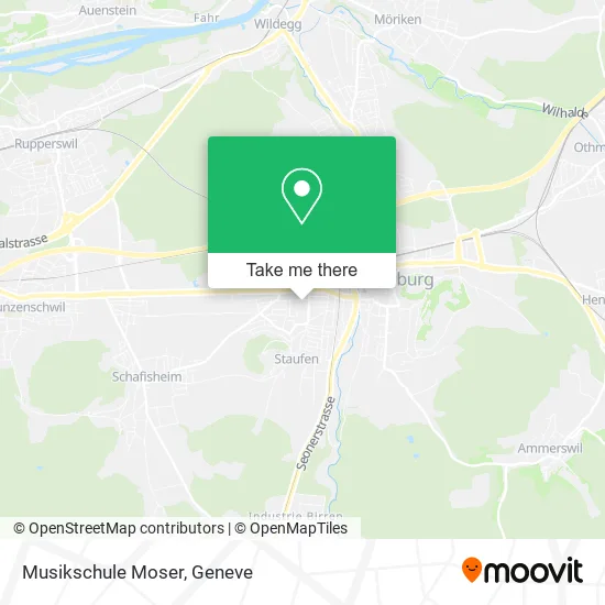 Musikschule Moser map