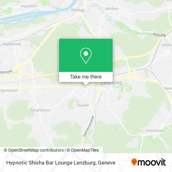Hypnotic Shisha Bar Lounge Lenzburg map