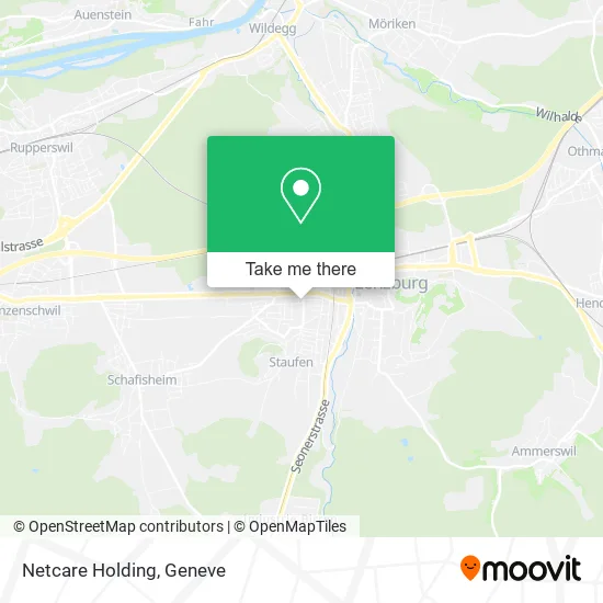 Netcare Holding map