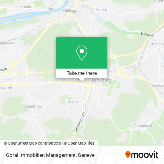 Goral Immobilien Management map