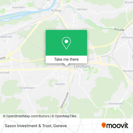 Saxon Investment & Trust map