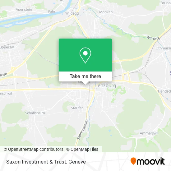 Saxon Investment & Trust map