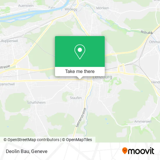 Deolin Bau map