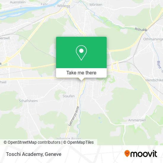 Toschi Academy map