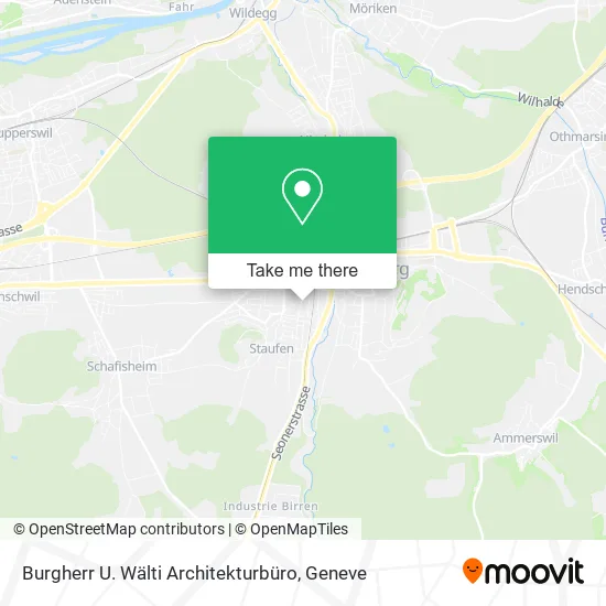 Burgherr U. Wälti Architekturbüro map