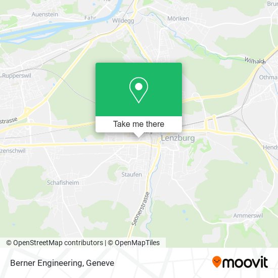 Berner Engineering map