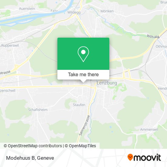 Modehuus B map