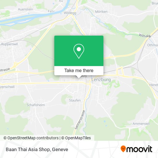 Baan Thai Asia Shop map