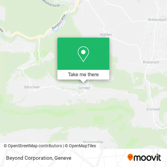 Beyond Corporation map