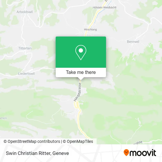 Swin Christian Ritter map