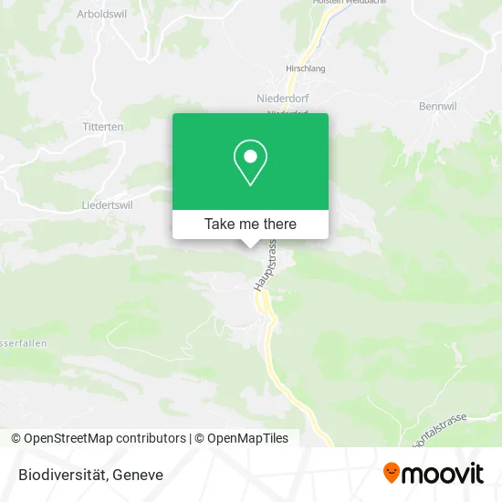 Biodiversität map