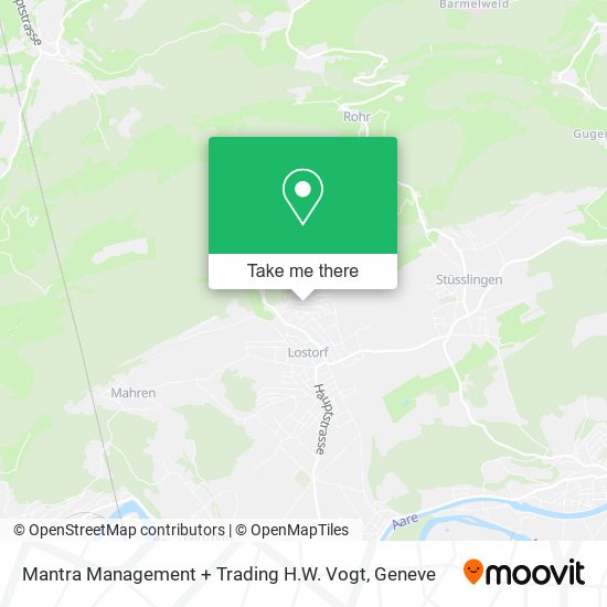 Mantra Management + Trading H.W. Vogt map
