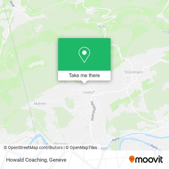 Howald Coaching map