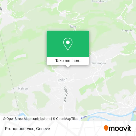 Prohospservice map