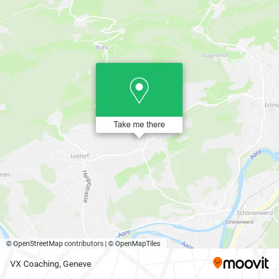 VX Coaching map