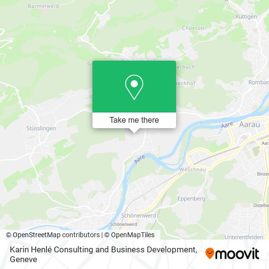 Karin Henlé Consulting and Business Development map