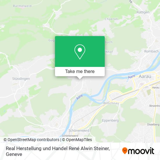 Real Herstellung und Handel René Alwin Steiner map