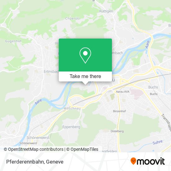 Pferderennbahn map