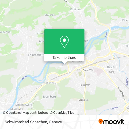 Schwimmbad Schachen map
