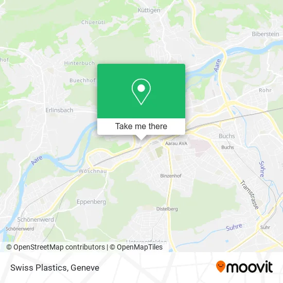 Swiss Plastics map