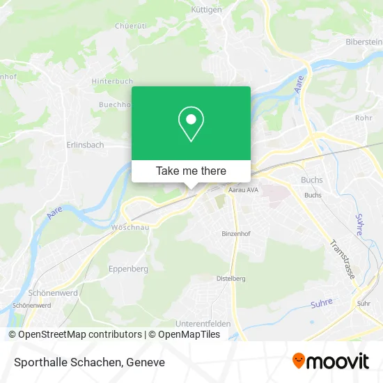 Sporthalle Schachen map