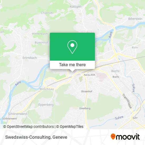 Swedswiss-Consulting map