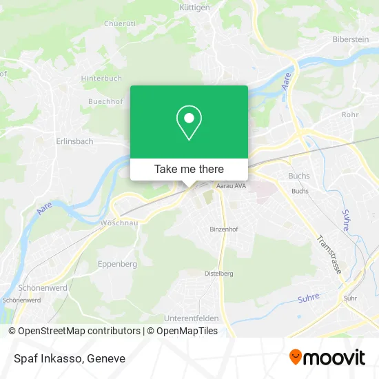 Spaf Inkasso map