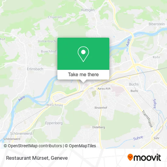 Restaurant Mürset map
