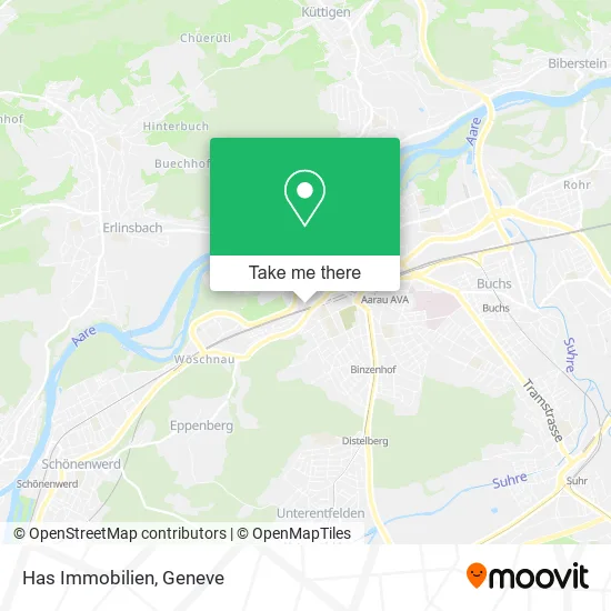 Has Immobilien map