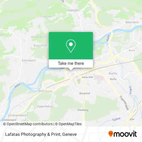Lafatas Photography & Print map