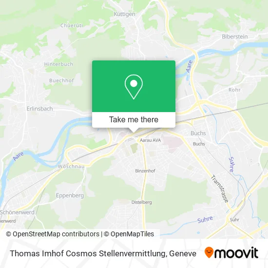 Thomas Imhof Cosmos Stellenvermittlung map